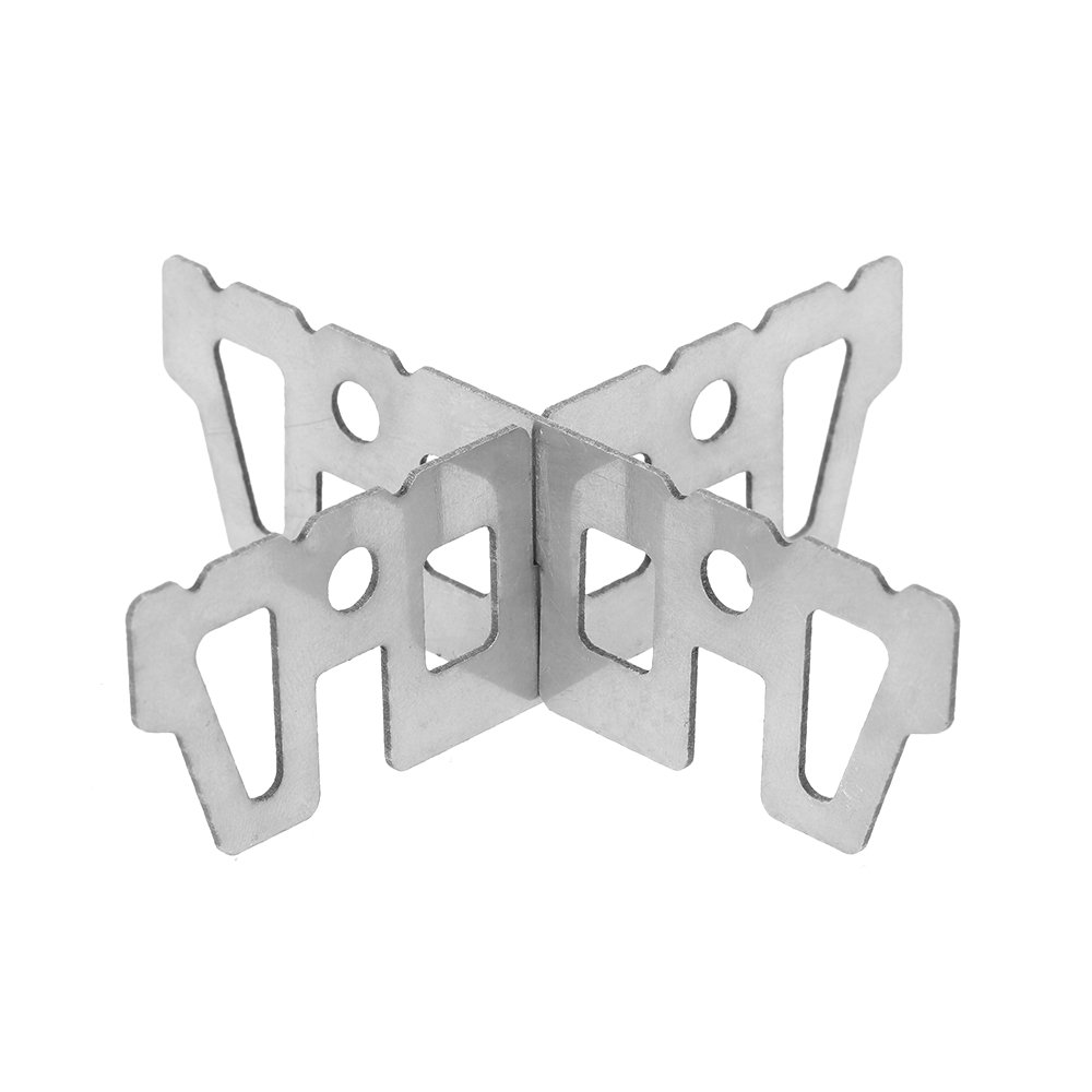 Stainless Steel Alcohol Stove Rack Cross Stand Outdoor Camping Stove Stand Support Rack Stainless