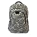 Apacs Classic Woodland Camo Waterproof Backpack for Outdoor Hiking Camping Trekking, Fashion Casual School & Sport Daypack, Laptop Compartment Fits 17.3