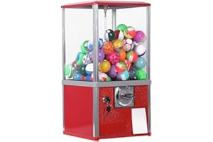 Ownsig Vending Machine for Business, Commercial Gumball Candy Prize Machine for 1.26''-1.97'' Ball, Vending Dispenser for Retail Store Amusement Park Mall (Need 1 Dollar Coins)