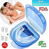Sleep Mouth Guard - Anti Snoring Devices, Anti Snoring Mouthpiece, Best Stop Snoring AIDS for Natural and Comfortable Sleep
