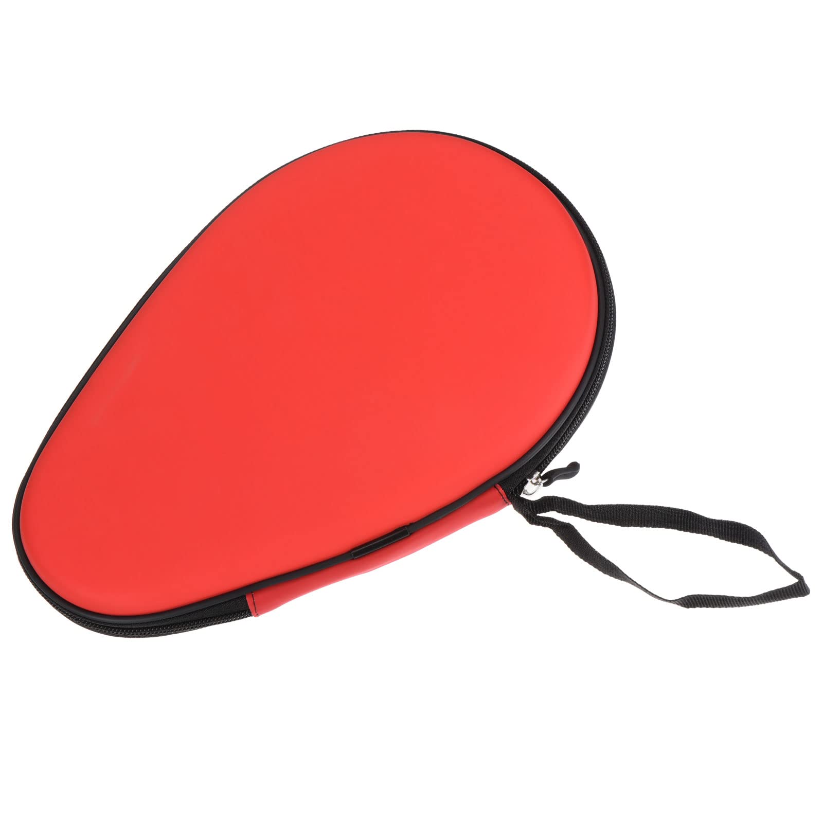 PATIKIL Table Tennis Racket Case, Ping Pong Paddle Case Hard Cover Container Bag Gourd Shape for Sports Accessories, Red