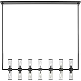 Alora LP309077UBCG Revolve Pendant, Clear Glass/Urban Bronze