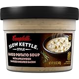 Campbell's Slow Kettle Style Baked Potato with Bacon Soup, 15.5 Oz,Pack of 8