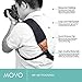 Movo MP-SS7 V2 Rapid Action Camera Sling Strap with Quick Release Clip, Neoprene/Vintage Leather Shoulder Pad Cushion & Bonus Lens Cap Holders for DSLR, Mirrorless Cameras & Binoculars