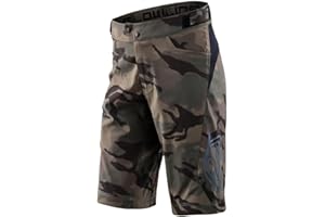 Troy Lee Designs - Youth FLOWLINE Short Shell; Spray CAMO Army 26