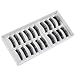 ReNext 40 Pairs of Black Long & Thick Reusable False Eyelashes Fake Eye Lash for Makeup Cosmetic, 4 Kinds of Style