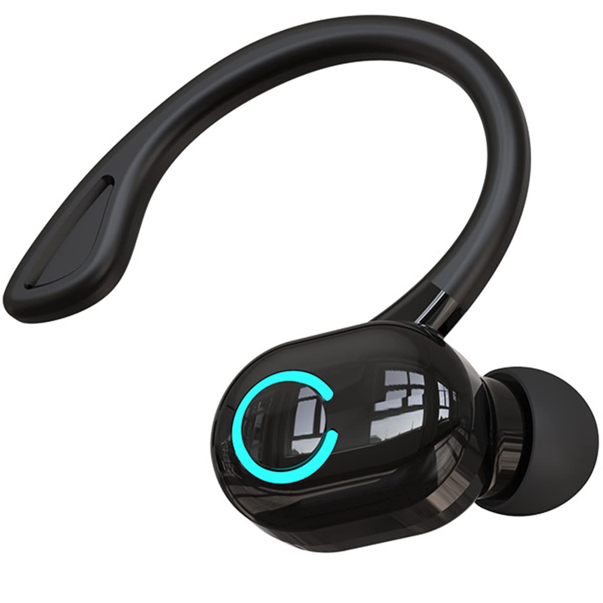 MAOW Bluetooth 5.2 Earphones - Wireless In-Ear Bluetooth Headset with Noise Canceling Microphone for Business, Office, Driving, Sports