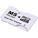 UCEC Dual Slot Micro SD/SDHC to Memory Stick Pro Duo Adapter for PSP Sony