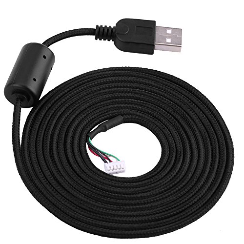 Yosoo- 2meters USB Mouse Line Wire Cable Replacement Repair Accessory For Logitech G500s Game Mouse