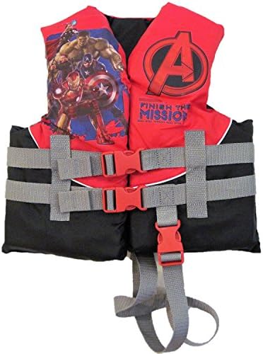 Exxel Outdoors Marvel Avengers Assemble Childs Life Jacket / Vest 30-50lbs