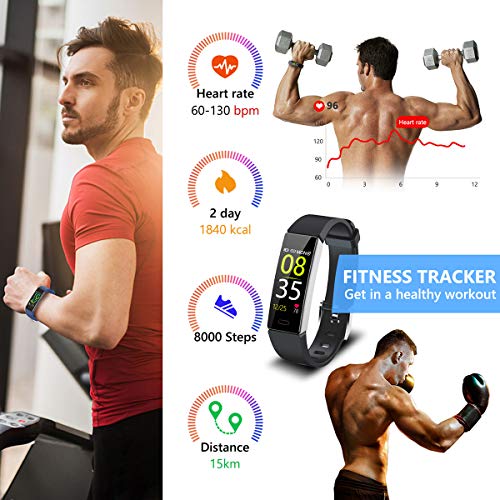 Mgaolo Fitness Tracker,Waterproof Activity Tracker with Blood Pressure