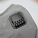 Mask Washable Cotton Mouth Masks with Valve Replaceable Filter (One Mask + 2 Filters) Activated Carbon Dustproof/Dust Mask - Pollen Allergy, PM2.5, Running, Cycling, Outdoor Activities - Women Grey