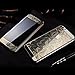 Cool Idea Iphone 5s Iphone5 Iphone SE 3d Diamond Screen Protector,front & Back Colored Tempered Glass Screen Protector for Iphone5s (Golden)
