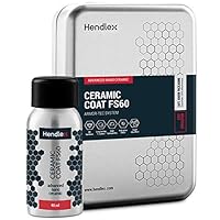 Hendlex Car Paint Coating Ceramic Coat FS60 | Nano 9H Hydrophobic Coating for Car Body Paint Protection (1.35oz)