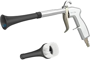 Tornado Car Cleaning Gun with 1/4" Thread - High - Pressure Air Tool for Interior Detailing, Works with 6-9.2Bar Air Compress