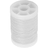 KURUGEILI 120 yard/110 m Archery Bow String Serving Thread 3 Strands Durable Nylon Bowstring Serving Thread for Compound Recurve Bow Tying Peep Sight Nock Point Protection