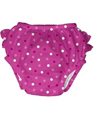 I Play Baby Girls' Polka Dot Swim Diaper