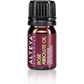 Alteya Organics Bulgarian Rose Absolute Oil from Rosa Damascena - 5mL | 100% Pure, Undiluted Bulgarian Rose Absolute from Rosa Damascena with Certified Origin and Lab-Verified Quality