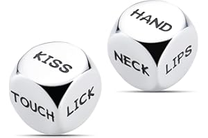 FREREFETER Couple Games Date Night Dice Anniversary for Boyfriend Girlfriend Naughty Funny Gifts for Him Her Husband Wife Valentines Day Birthday Gift for Women Men Bride Groom Honeymoon