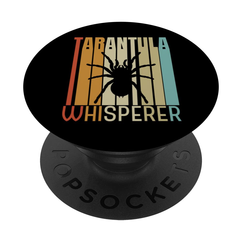 Retro Tarantula Whisperer - Cool Spider Lover PopSockets Swappable PopGrip