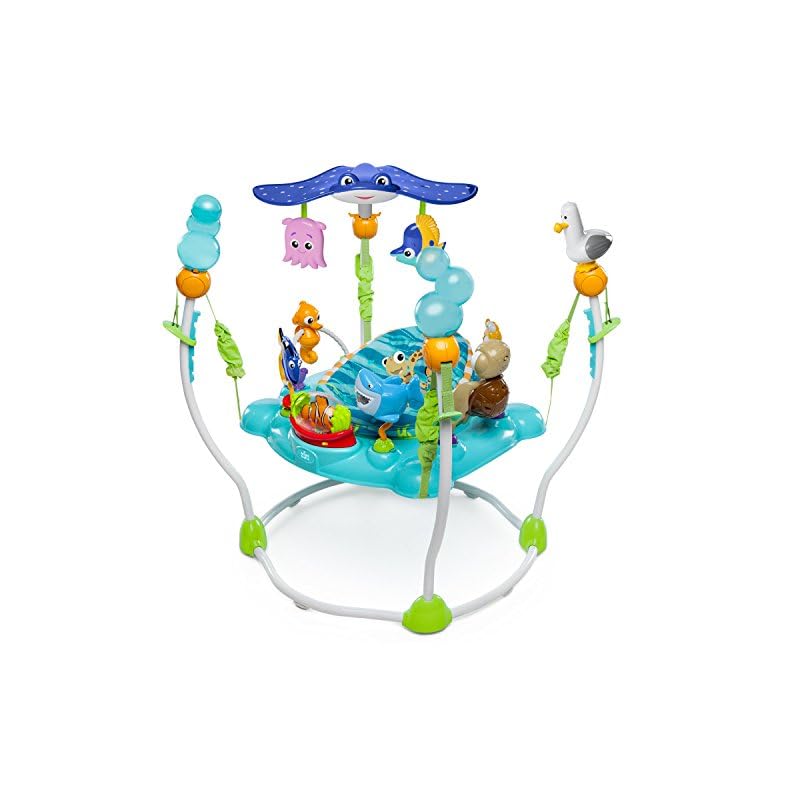 Bright Starts Disney Baby Finding Nemo Sea of Activities Jumper, Ages 6 months +