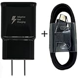USB Type-C Cable Adaptive Fast Wall Charger Samsung Galaxy S8 S8 Plus S9 Note 8, LG G6 G5 V30 V20, Google Pixel 2 Nexus 5X 6p, Nintendo Switch, MacBook GoPro5 OnePlus 5 3T 2 HTC U11 Moona