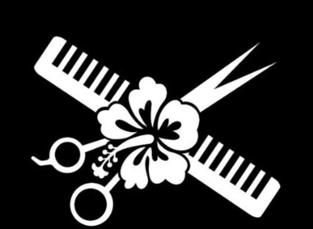 Hair Stylist Scissors Hair Salon Decal Sticker Laptop Notebook Car