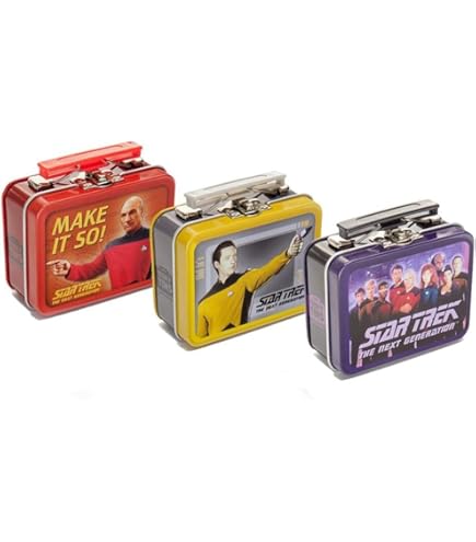 Amazon.com: Star Trek The Next Generation Teeny Tin Lunch Box, 1