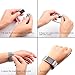 Tecson For Fitbit Charge 2 Bands (2-Pack), Stainless Steel Metal Milanese Bracelet Strap Replacement Wrist band with Magnet Lock for Fitbit Charge 2
