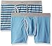 Pact Men's Organic Cotton Stretch Boxer Brief Underwear (2 Pack)
