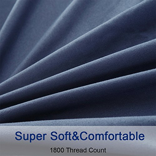 SONORO KATE Bed Sheets Set Sheets Microfiber Super Soft 1800 Thread