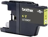Brother LC1240Y Yellow High Yield Ink Cartridge Single Pack 600 Pages