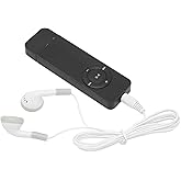 Mini MP3 Player Lossless Sound Up to 64GB, Compact and Portable Music Player for Students Running Travel with Long Battery Life (Black)