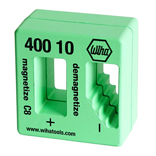Wiha Magnetizer & Demagnetizer with Glue Card