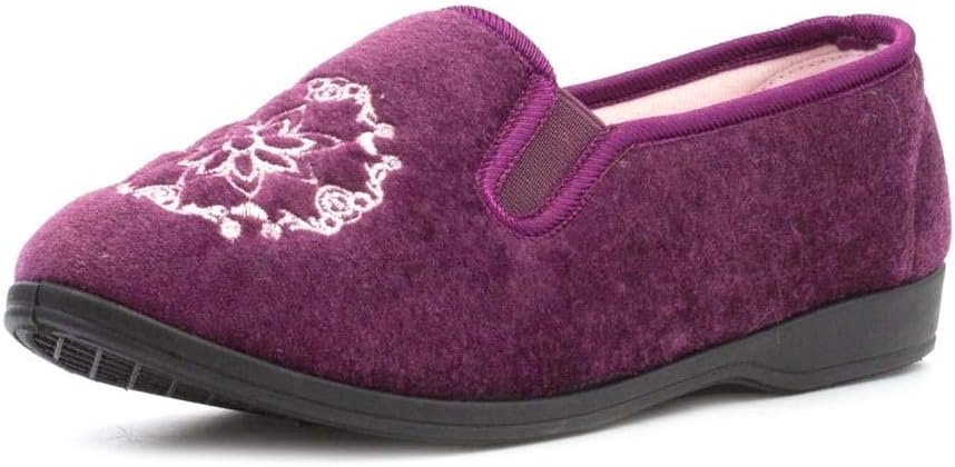 The Slipper Company Womens Heather Slip On Slipper
