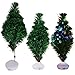 Firlar 45cm / 18in Mini Colorful LED Lighting Christmas Tree with Stand Home Cafe Resteraunt Decoration