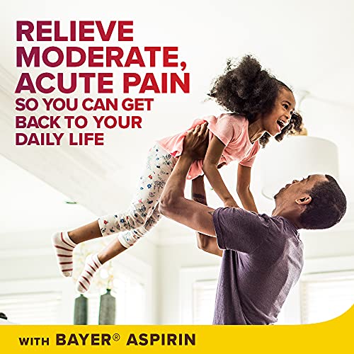 Bayer Back & Body Extra Strength Aspirin, 500mg Coated Tablets, Fast