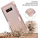 Galaxy Note 8 Case, AOKER [Updated Version] [Fashion Design] [Non-Slip Feature] Shockproof Anti-Scratch High Impact Perfect Protective Case Cover for Samsung Galaxy Note 8 (Rosegold 2)
