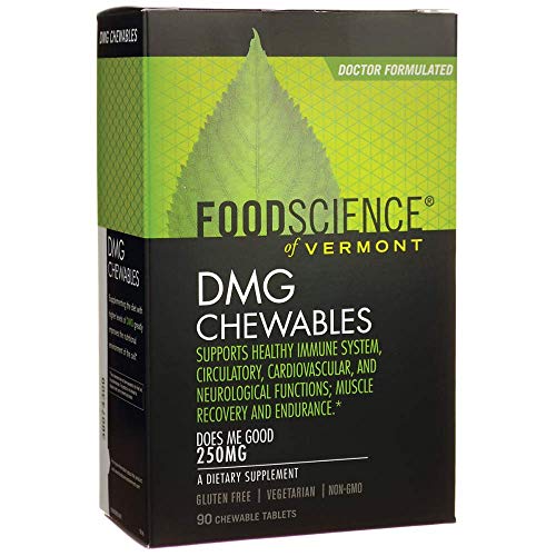 FoodScience of Vermont DMG Chewables, 250 mg Aangamik DMG Immune System Support, 90 Chewable Tablets - Thumbnail 3