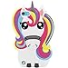 Mulafnxal Rainbow Unicorn Case for iPod Touch 5 6 5th 6th,3D Soft Silicone Cases,Cute Cartoon Animal Fun Cover,Kawaii Character Girls Kids Cool Protective Protector,Shockproof Rubber Shell for iPod6 5