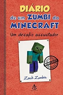 Livro Diário de um zumbi do Minecraft - Um desafio assustador