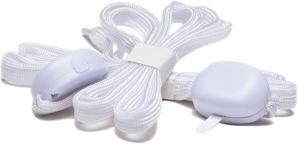 MadeComfy LED Shoelaces Light Up Laces 3 Modes 7 Colors Flashing Colorful Shoestrings: Clothing