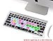 Final Cut Pro X Keyboard Cover Silicone Skin Protector for Macbook Pro 13 15 17 Inch (US / European ISO Keyboard)