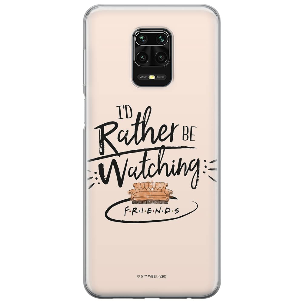 ERT GROUP mobile phone case for Xiaomi REDMI NOTE 9 PRO/ 9S original and officially Licensed Friends pattern 012 optimally adapted to the shape of the mobile phone, case made of TPU