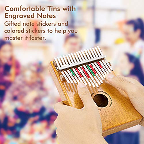 3 Kalimba+Instructions+Portable+African+Beginners