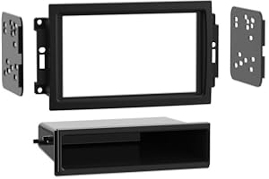 Metra 99-6510 Chry/Dodge/Jeep with NAV 04-UP Dash Kit, Black (996510)
