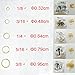 Angzhili 10 Bag Dental Orthodontic Rubber Bands,Elastic Rubber Bands,Orthodontic Supply 3.5 Oz (3/16
