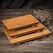 THY COLLECTIBLES Sashimi Sushi Bamboo Serving Geta Plate - Japanese Style Tableware Bamboo Sushi Board Cutting Tray (L10.6 x W7)