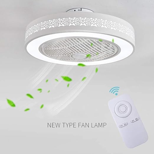 Deckenventilator mit Licht, kreative unsichtbare ultra leise Ventilator