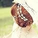 Fascigirl Rhinestone Headbands, 5PCS Jeweled Decorative Forehead Diamond Headband Crystal Headband Beaded Headbands for Women Birthday Gift with Stone